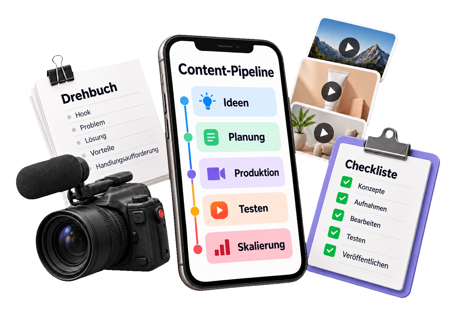 Eine Unerschöpfliche Content-Pipeline für Anzeigen Aufbauen