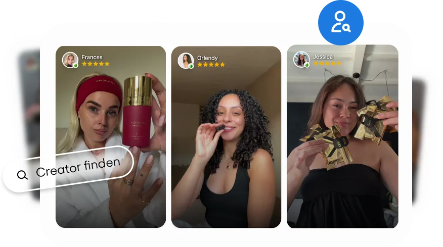 Schritt 1: Finde deinen Creator - Organic Posts über UGC.NL