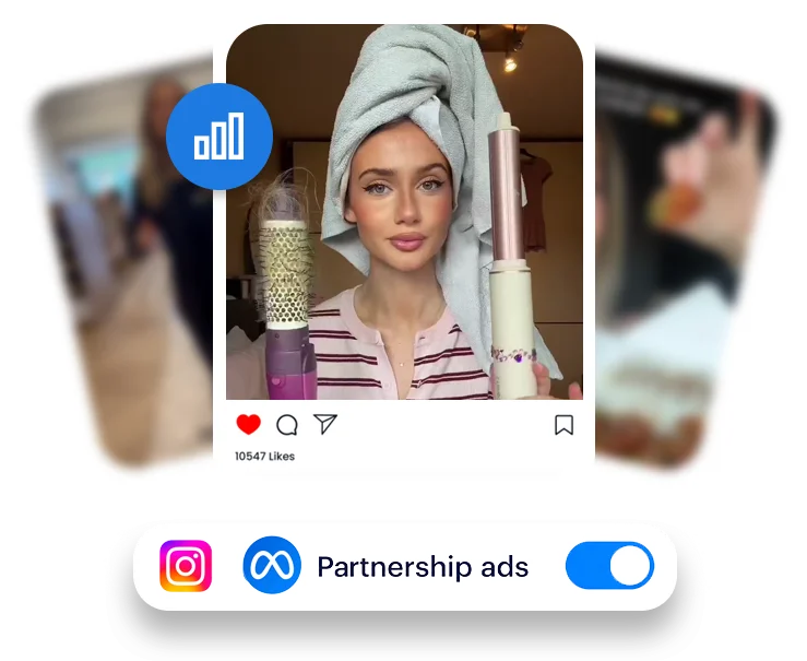 Schritt 3: Starte mit dem Werben - Partnership Ads über UGC.NL